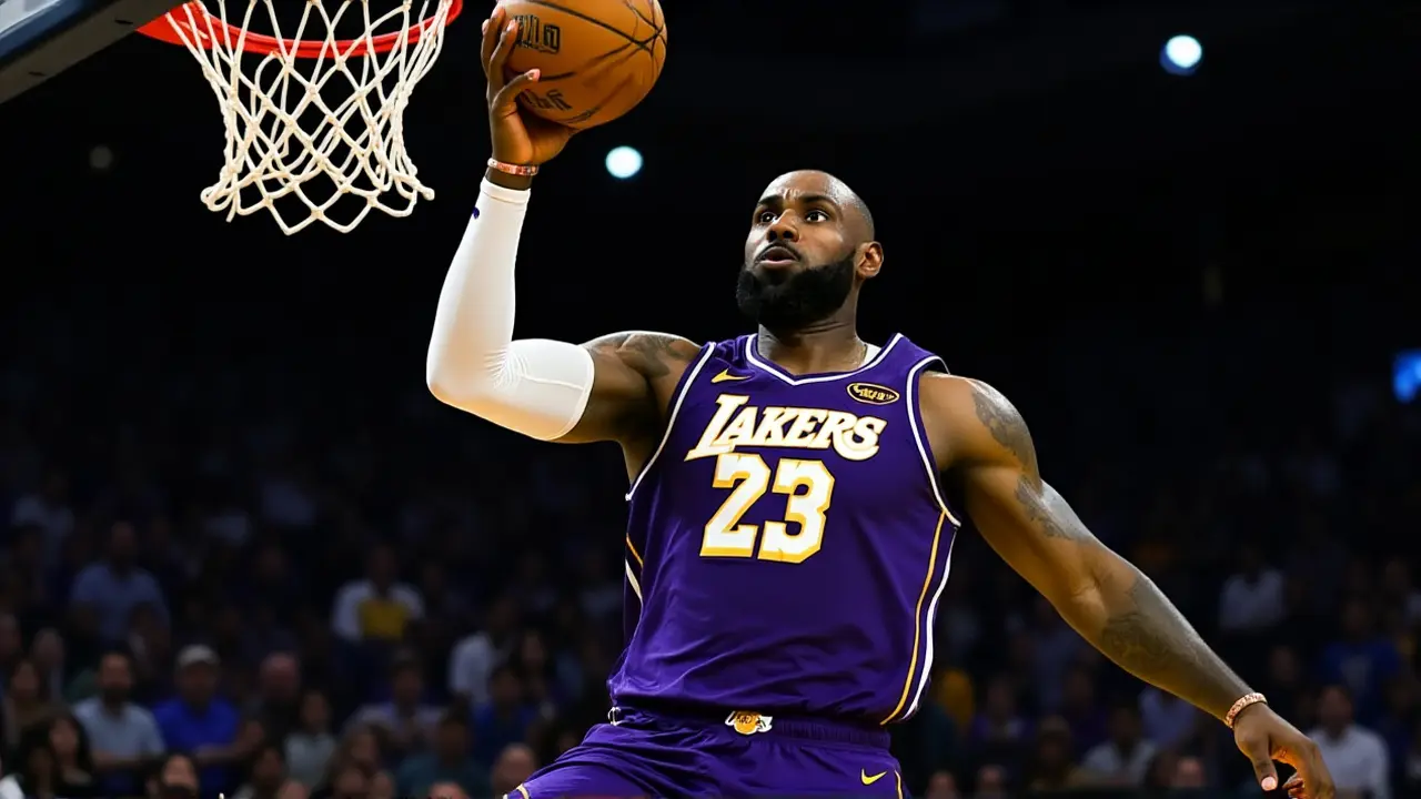 LeBron James brilha com triplo-duplo na vitória dos Lakers sobre Warriors