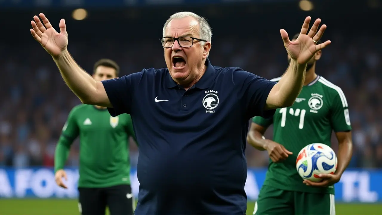 Bielsa lamenta empate: "Tínhamos que vencer" na estreia do Uruguai