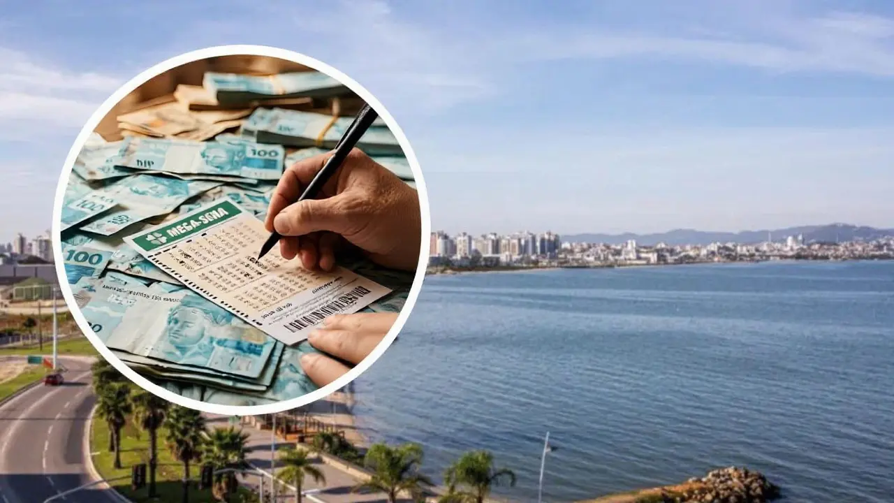Três apostas de SC levam 'bolada' na Mega-Sena de R$ 45 milhões